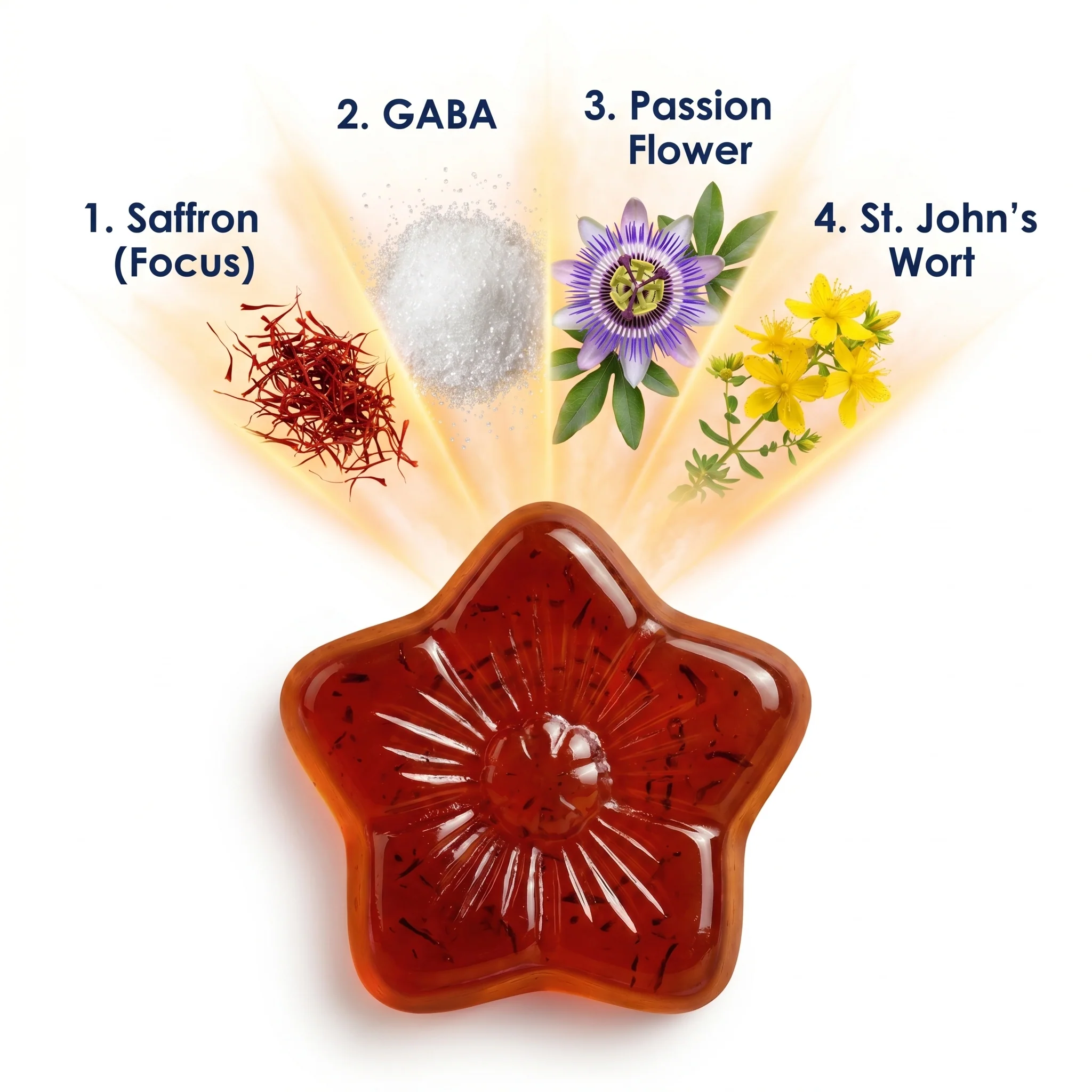 Natural Mood & Focus Support - Saphire Happy Chews - Image 3