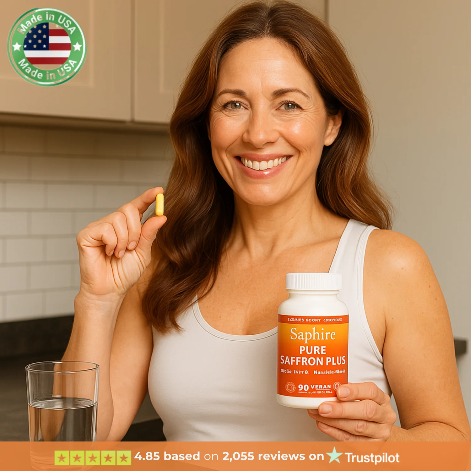 Saphire Happy Saffron Powder Capsules - Image 4