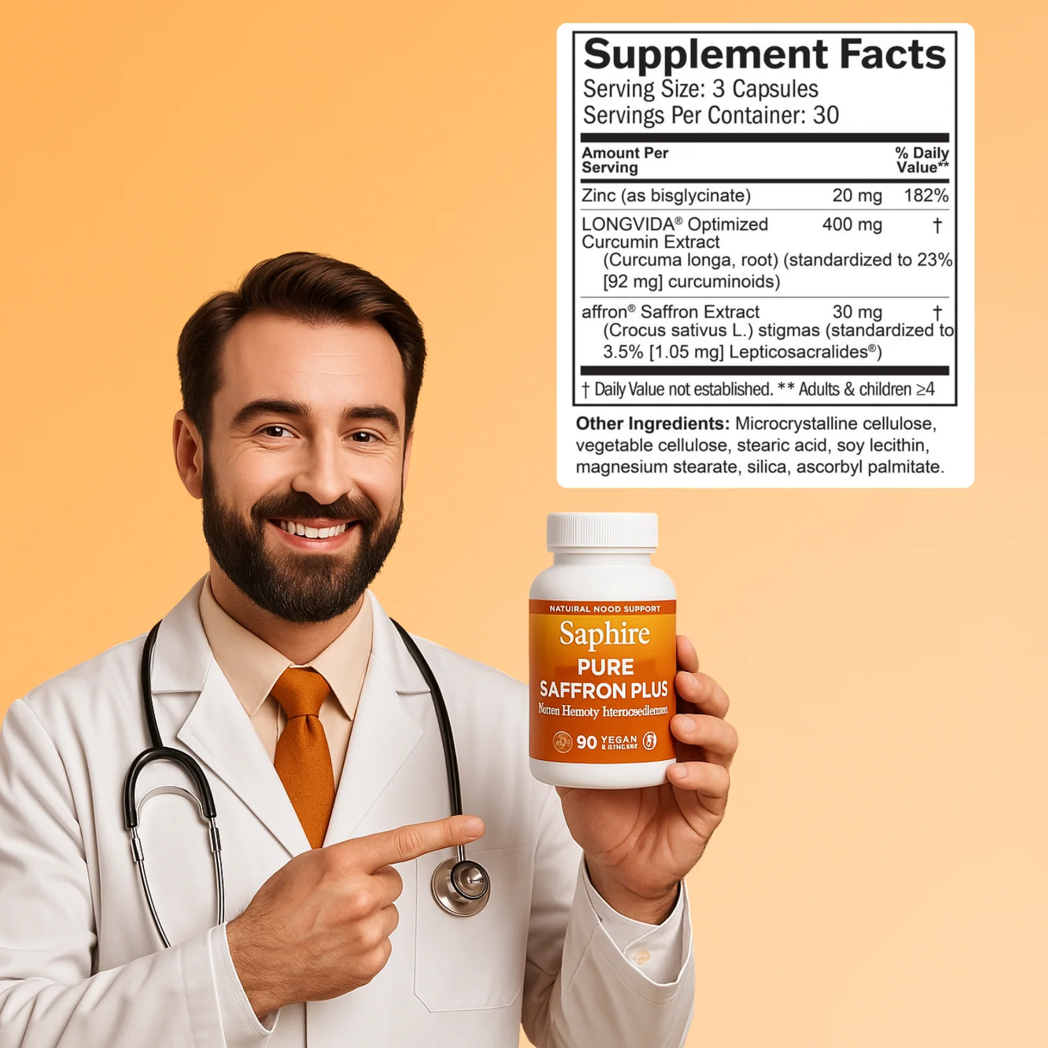 Saphire Happy Saffron Powder Capsules - Image 5